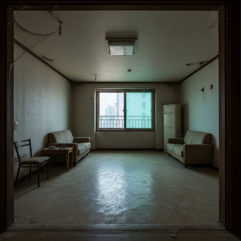 거실 청소 청소 전